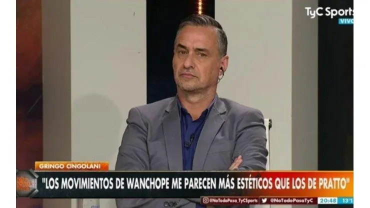 Gringo Cingolani: "Wanchope es más estético que Pratto"