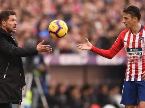 Corre desde atrás: Santiago Arias sería suplente para el debut del Atlético Madrid en La Liga