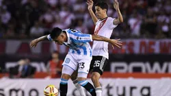 Racing vs. River por la Superliga.