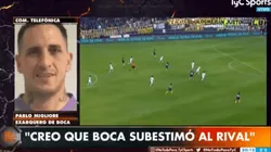 Migliore habló sobre la derrota de Boca contra Almagro y sugirió sancionar a los jugadores