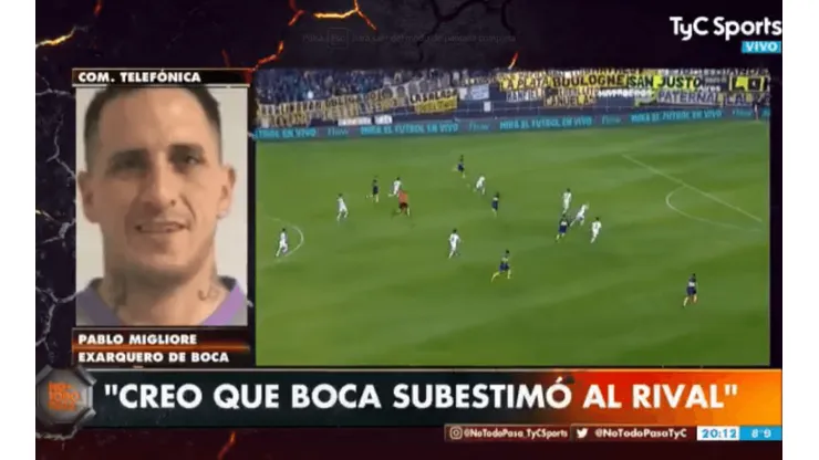 Migliore habló sobre la derrota de Boca contra Almagro y sugirió sancionar a los jugadores