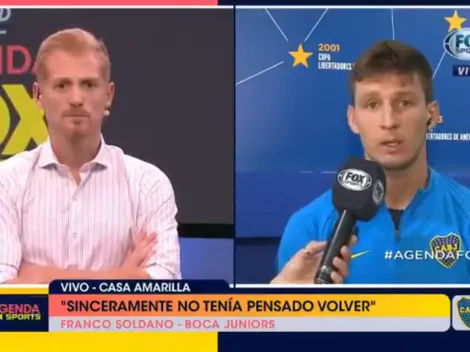 Soldano habló sobre sus compañeros del Olympiacos: "Se volvían locos y me pedían camisetas de Boca"