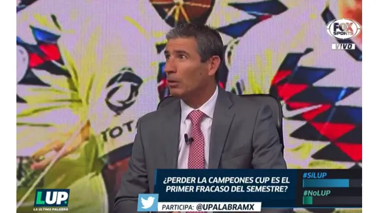 "Por su discurso, para el América es un fracaso"