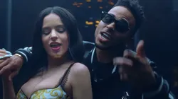 Rosalía junto a Ozuna.