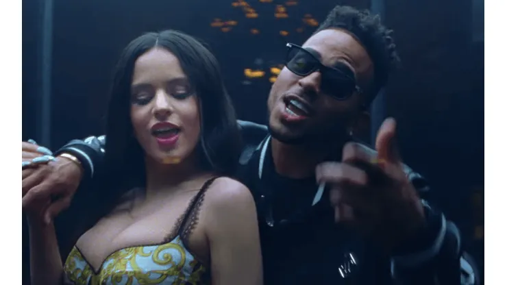 Rosalía junto a Ozuna.
