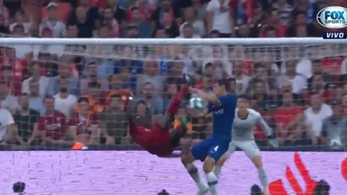 ¿Fue penal? La primera polémica de la Supercopa de Europa no tardó en llegar