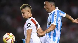 Racing vs. River por la Superliga.