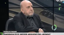 Pagani: "Andrada es el mejor arquero del mundo"