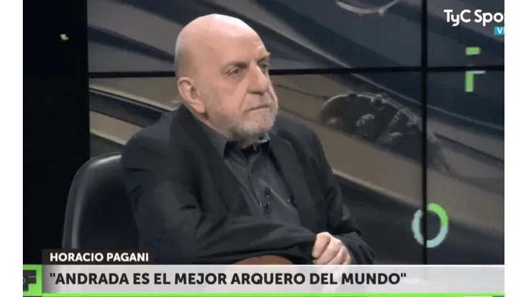 Pagani: "Andrada es el mejor arquero del mundo"