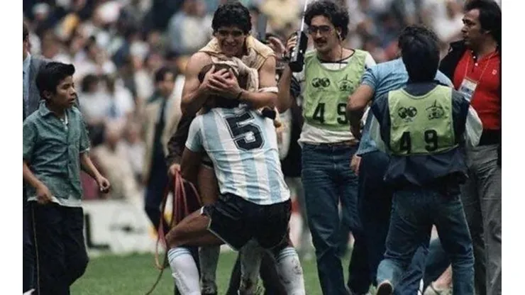 José Luis Brown, héroe del Mundial 1986.