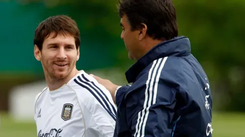 De una leyenda a otra: Lionel Messi despidió al 'Tata' Brown