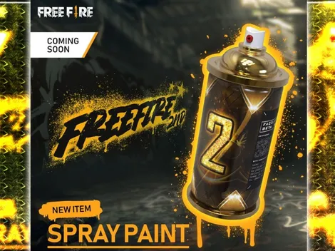 Free Fire: los Graffitis llegarán para festejar el 2° Aniversario