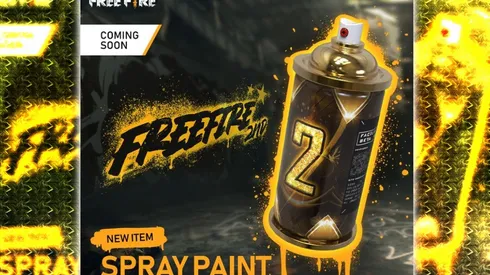 Free Fire: los Graffitis llegarán para festejar el 2° Aniversario
