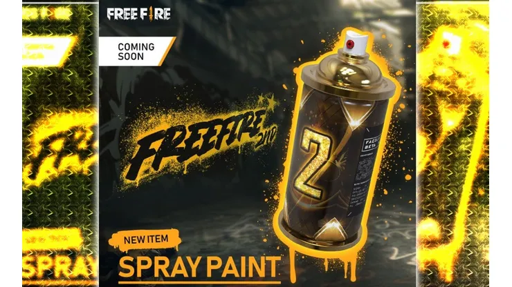 Free Fire: los Graffitis llegarán para festejar el 2° Aniversario