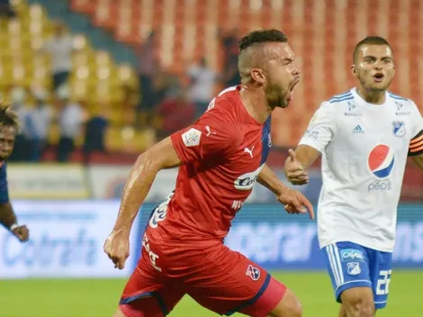 Medellín se llevó la victoria en el primer choque de Copa contra Millonarios