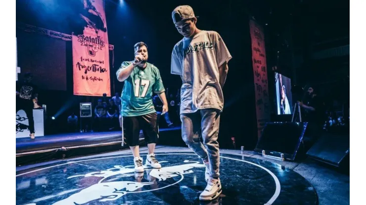 Cacha y Papo en la Red Bull.