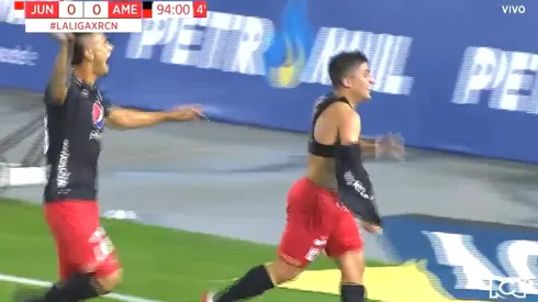 América le ganó a Junior en el 'Metro' en el último minuto de partido