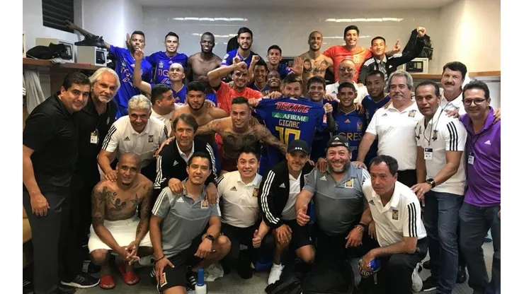 André-Pierre Gignac festejó su récord en redes sociales
