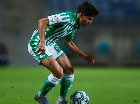Diego Lainez dio una asistencia en la victoria del Betis