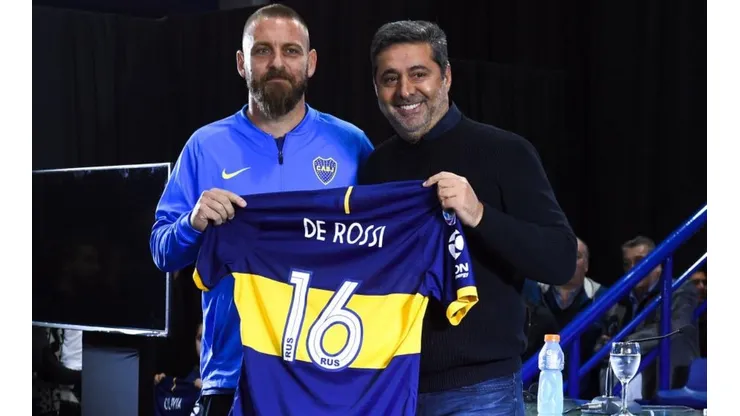 Los hinchas de Boca aún no podrán ver en cancha a De Rossi.