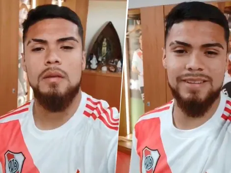 Paulo Díaz agarró las redes de River y le mandó un mensaje a los hinchas
