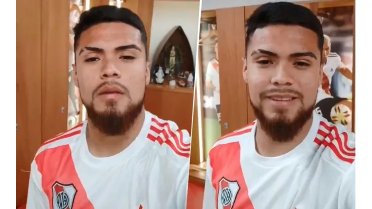 Paulo Díaz agarró las redes de River y le mandó un mensaje a los hinchas
