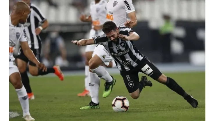 Atlético Mineiro vs. Botafogo por la Copa Sudamericana.