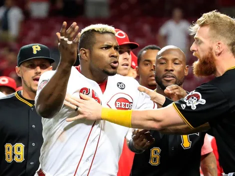 Se odian: a Yasiel Puig lo cambiaron pero igual se metió en la pelea entre Rojos y Piratas