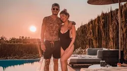 Foto de Wanda Nara con Mauro Icardi.