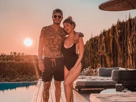 Pará un poco: Wanda Nara vio una foto de Icardi sin remera y le puso un emoji muy picante