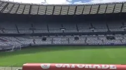 Video: así está el campo de juego del Mineirao esperando por River y Cruzeiro