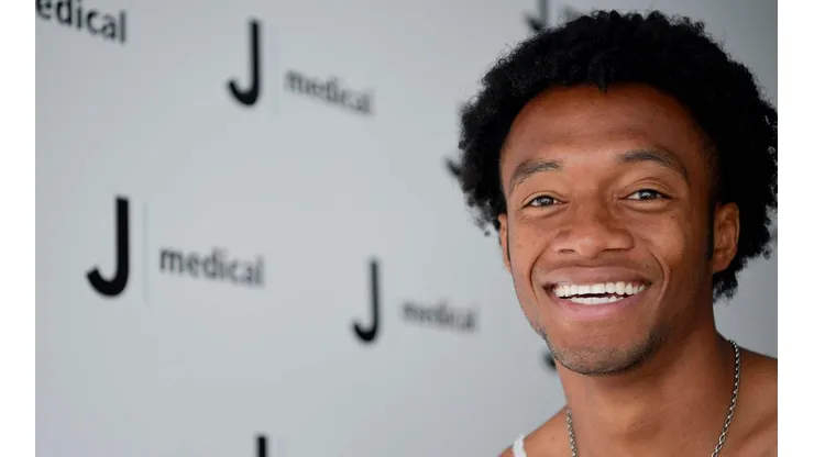 Juan Guillermo Cuadrado en pruebas médicas antes de integrarse a la pretemporada de la Juventus.