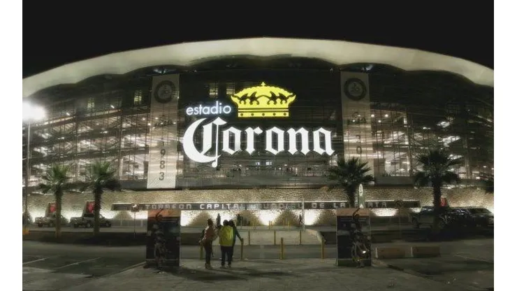 El Estadio Corona de Santos Laguna.