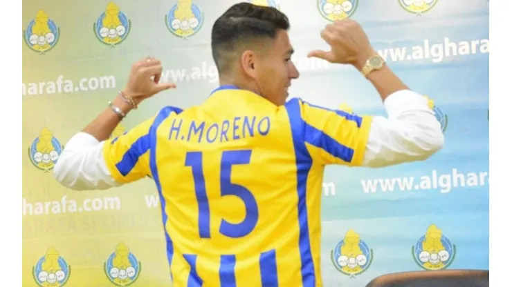 Héctor Moreno fue presentado en el Al Gharafa de Qatar