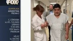 Maradona salió de la operación y tiró: "Camino como cuando tenía 15 años"