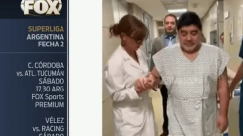 Maradona salió de la operación y tiró: "Camino como cuando tenía 15 años"