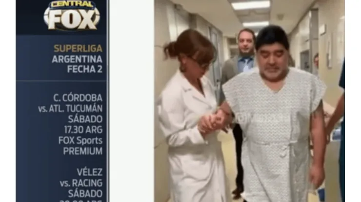 Maradona salió de la operación y tiró: "Camino como cuando tenía 15 años"