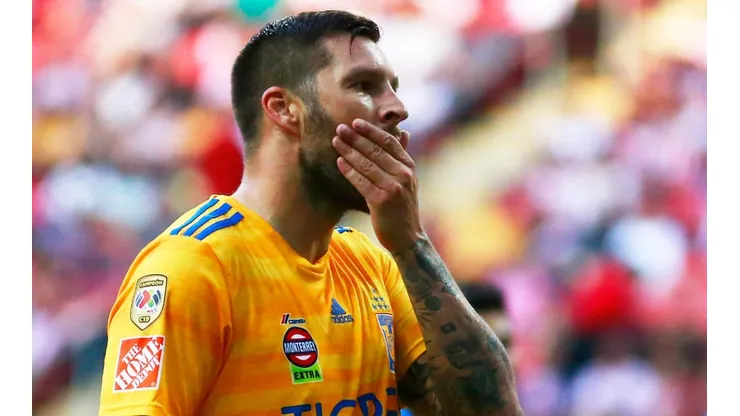 André Gignac, el último domingo frente a Chivas.