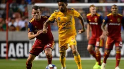 Baja sensible para Tigres: Javier Aquino sufrió una fractura en su naríz y deberá ser operado