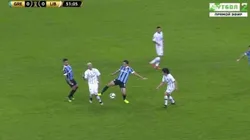 La criminal patada por la que fue expulsado Geromel en Gremio-Libertad