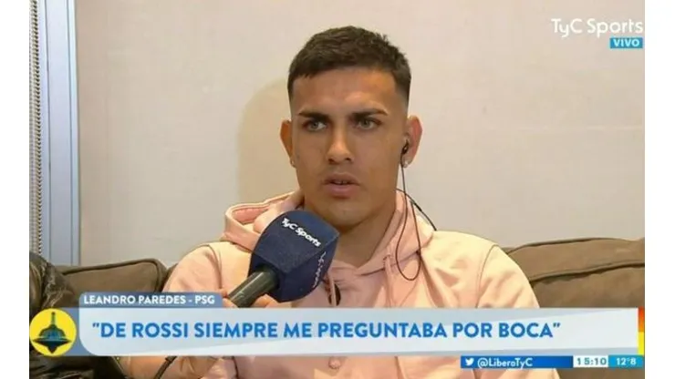 En Boca están delirando: Paredes tiró la bomba de cuándo quiere debutar De Rossi