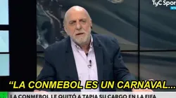 Sin sacarse la camisa, Pagani le hizo un pedido fuerte a la Conmebol