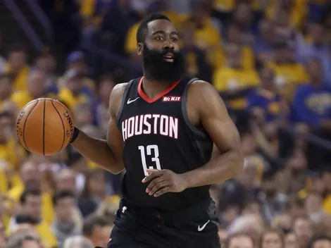 ¡Crack a la vista! Harden fue a ver Houston Dynamo - América
