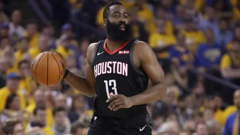 ¡Crack a la vista! Harden fue a ver Houston Dynamo - América