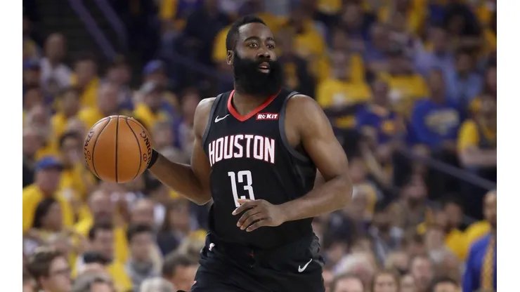 ¡Crack a la vista! Harden fue a ver Houston Dynamo - América
