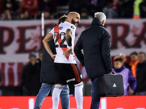 Casi afuera de la vuelta: River hizo oficial la lesión de Pinola