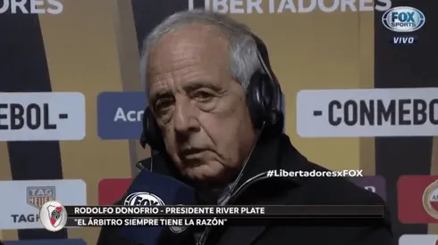 Foto del presidente de River.