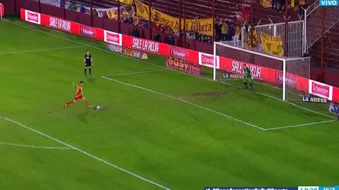 Penal y gol para Boca Unidos. (TyC Sports)