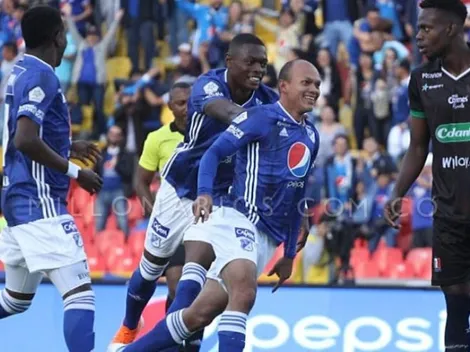 Millos se reivindicó: derrotó a Once Caldas y sumó su primera victoria la Liga