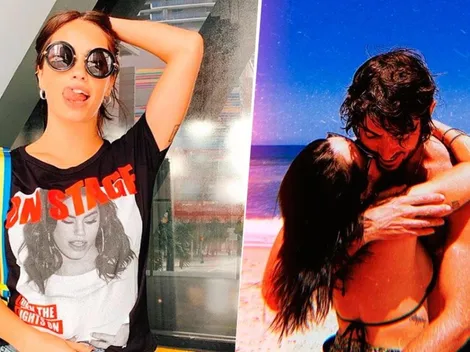 Todos queremos ser él: Lali subió 4 fotos super tiernas con su novio para decirle que lo extraña